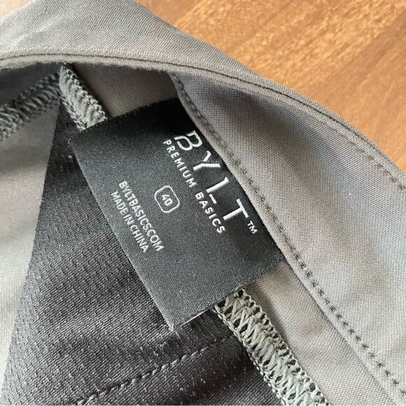 BYLT Basics Men’s Kinetic Pant 2.0 Iron Grey Casual Professional Business Office - Picture 7 of 7